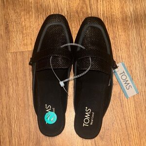 Toms Lynette Black Mules